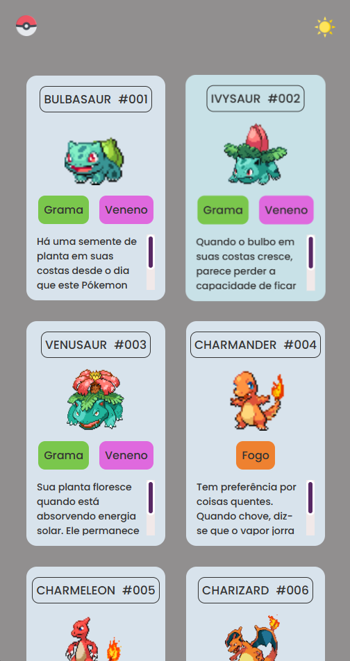 Projeto Pokedex